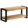 TV-Schrank aus massivem Mangoholz, 90 x 30 x 40 cm von vidaXL, TV-Möbel - Ref: Foro24-247808, Preis: 129,55 €, Rabatt: %