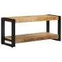 TV-Schrank aus massivem Mangoholz, 90 x 30 x 40 cm von vidaXL, TV-Möbel - Ref: Foro24-247808, Preis: 129,55 €, Rabatt: %