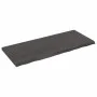 Estante pared madera roble tratada marrón oscuro 120x50x(2-4)cm by vidaXL, Shelves and shelves - Ref: Foro24-363816, Price: 4...