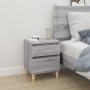 Nachttische 2 Einheiten Sonoma grau 40x35x50 cm von vidaXL, Schließfächer und Lagerschränke - Ref: Foro24-821839, Preis: 74,6...