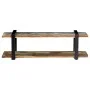 Solid wood TV stand made from recycled wood, 130x40x40 cm by vidaXL, TV Furniture - Ref: Foro24-247884, Price: 127,69 €, Disc...
