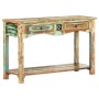 Console table solid recycled wood 120x40x75 cm by vidaXL, Side tables - Ref: Foro24-247925, Price: 263,97 €, Discount: %