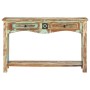 Console table solid recycled wood 120x40x75 cm by vidaXL, Side tables - Ref: Foro24-247925, Price: 263,97 €, Discount: %