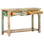 Console table solid recycled wood 120x40x75 cm by vidaXL, Side tables - Ref: Foro24-247925, Price: 263,97 €, Discount: %