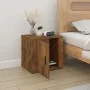 Smoked oak nightstand 50x39x47 cm by vidaXL, Lockers and storage cabinets - Ref: Foro24-816698, Price: 38,51 €, Discount: %