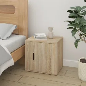 Nachttisch aus Sonoma-Eiche 50x39x47 cm von vidaXL, Schließfächer und Lagerschränke - Ref: Foro24-816694, Preis: 38,50 €, Rab...