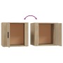 Nachttisch aus Sonoma-Eiche 50x39x47 cm von vidaXL, Schließfächer und Lagerschränke - Ref: Foro24-816694, Preis: 39,00 €, Rab...