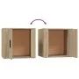Oak Sonoma bedside table 50x39x47 cm by vidaXL, Lockers and storage cabinets - Ref: Foro24-816694, Price: 39,00 €, Discount: %