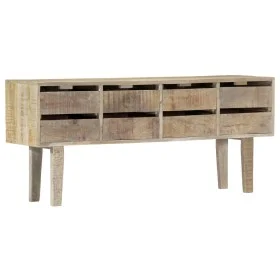 Solid mango wood sideboard 140x30x60 cm by vidaXL, Sideboards - Ref: Foro24-247914, Price: 193,27 €, Discount: %
