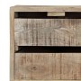 Sideboard aus massivem Mangoholz, 140 x 30 x 60 cm von vidaXL, Sideboards - Ref: Foro24-247914, Preis: 184,79 €, Rabatt: %