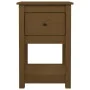 Bedside tables 2 units made of pine wood in honey brown color, measuring 40x35x61.5 cm. by vidaXL, Lockers and storage cabine...