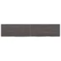 Dark brown treated oak wood wall shelf 140x30x(2-4)cm by vidaXL, Shelves and shelves - Ref: Foro24-363820, Price: 46,48 €, Di...
