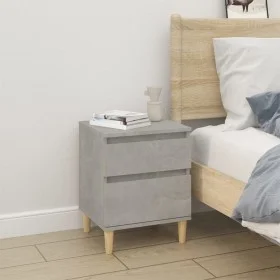 Concrete gray bedside table 40x35x50 cm by vidaXL, Lockers and storage cabinets - Ref: Foro24-821834, Price: 49,09 €, Discoun...