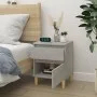 Concrete gray bedside table 40x35x50 cm by vidaXL, Lockers and storage cabinets - Ref: Foro24-821834, Price: 49,05 €, Discoun...