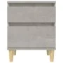 Concrete gray bedside table 40x35x50 cm by vidaXL, Lockers and storage cabinets - Ref: Foro24-821834, Price: 49,05 €, Discoun...