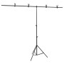 Photo studio kit with lighting and background by vidaXL, Flashes and studio lighting - Ref: Foro24-3143939, Price: 139,02 €, ...