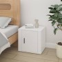 Hellweißer Nachttisch 50x39x47 cm von vidaXL, Schließfächer und Lagerschränke - Ref: Foro24-816692, Preis: 40,62 €, Rabatt: %
