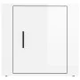 Bright white nightstand 50x39x47 cm by vidaXL, Lockers and storage cabinets - Ref: Foro24-816692, Price: 40,10 €, Discount: %