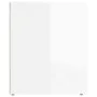 Bright white nightstand 50x39x47 cm by vidaXL, Lockers and storage cabinets - Ref: Foro24-816692, Price: 40,10 €, Discount: %
