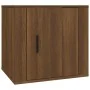 Mesita de noche color roble marrón 50x39x47 cm de vidaXL, Taquillas y armarios de almacenamiento - Ref: Foro24-816702, Precio...