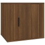 Nachttisch aus brauner Eiche, 50 x 39 x 47 cm von vidaXL, Schließfächer und Lagerschränke - Ref: Foro24-816702, Preis: 47,66 ...