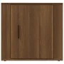 Mesita de noche color roble marrón 50x39x47 cm de vidaXL, Taquillas y armarios de almacenamiento - Ref: Foro24-816702, Precio...