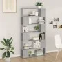 Sonoma gray shelving/space divider 100x24x188 cm by vidaXL, Bookcases and shelves - Ref: Foro24-3187604, Price: 99,95 €, Disc...