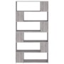 Sonoma graues Regal/Raumteiler 100x24x188 cm von vidaXL, Bücherregale und Regale - Ref: Foro24-3187604, Preis: 101,58 €, Raba...