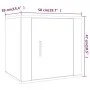 Bedside table in concrete gray color, 50x39x47 cm by vidaXL, Lockers and storage cabinets - Ref: Foro24-816696, Price: 38,05 ...