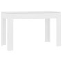 White plywood dining table 120x60x76 cm by vidaXL, Kitchen and dining tables - Ref: Foro24-800756, Price: 76,38 €, Discount: %