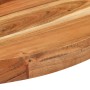 Round bistro table made of solid mango wood Ø70x75 cm by vidaXL, Kitchen and dining tables - Ref: Foro24-320279, Price: 110,2...
