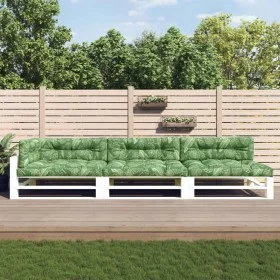 Palettenkissen 7 Stück Stoff mit Blattmuster von vidaXL, Kissen für Stühle und Sofas - Ref: Foro24-3188922, Preis: 215,60 €, ...