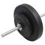 Barbell set with 30 kg weights by vidaXL, free weight - Ref: Foro24-93585, Price: 115,77 €, Discount: %