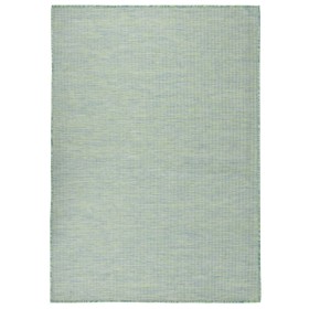 Turquoise flat weave outdoor rug 200x280 cm by vidaXL, Rugs - Ref: Foro24-340805, Price: 110,44 €, Discount: %