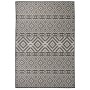 Black striped flat weave outdoor rug 160x230 cm by vidaXL, Rugs - Ref: Foro24-340853, Price: 63,91 €, Discount: %