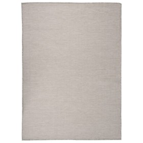 Außenteppich in flachem Gewebe in Grau-Taupe 200x280 cm. von vidaXL, Teppiche - Ref: Foro24-340784, Preis: 105,89 €, Rabatt: %