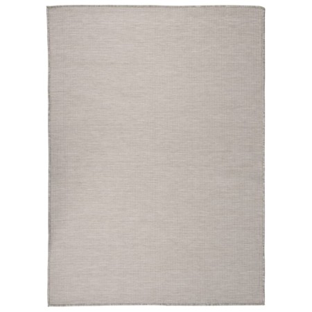 Außenteppich in flachem Gewebe in Grau-Taupe 200x280 cm. von vidaXL, Teppiche - Ref: Foro24-340784, Preis: 105,89 €, Rabatt: %