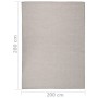 Außenteppich in flachem Gewebe in Grau-Taupe 200x280 cm. von vidaXL, Teppiche - Ref: Foro24-340784, Preis: 105,89 €, Rabatt: %