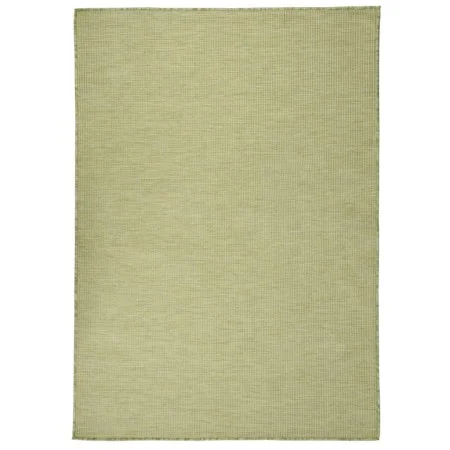 Alfombra de exterior de tejido plano verde 200x280 cm de vidaXL, Alfombras - Ref: Foro24-340812, Precio: 92,47 €, Descuento: %