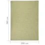 Alfombra de exterior de tejido plano verde 200x280 cm de vidaXL, Alfombras - Ref: Foro24-340812, Precio: 92,47 €, Descuento: %