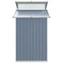 Grauer verzinkter Gartenpavillon 270x130x208,5 cm von vidaXL, Schuppen - Ref: Foro24-316243, Preis: 341,10 €, Rabatt: %