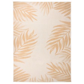 Flachgewebter Outdoor-Teppich mit Blattdruck, 200 x 280 cm von vidaXL, Teppiche - Ref: Foro24-340861, Preis: 87,13 €, Rabatt: %