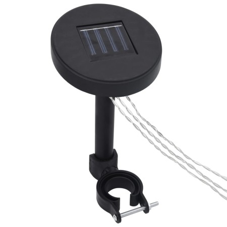 Lichterkette für Pavillon mit Solarpanel von vidaXL, Zubehör für Pavillons und Pavillons - Ref: Foro24-315536, Preis: 22,74 €...