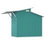 Grüner Gartenschuppen aus verzinktem Stahl, 270 x 130 x 208,5 cm von vidaXL, Schuppen - Ref: Foro24-316242, Preis: 305,50 €, ...