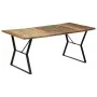 Recycled solid wood dining table 180x90x76 cm by vidaXL, Kitchen and dining tables - Ref: Foro24-247946, Price: 272,20 €, Dis...