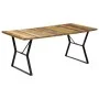 Recycled solid wood dining table 180x90x76 cm by vidaXL, Kitchen and dining tables - Ref: Foro24-247946, Price: 272,20 €, Dis...