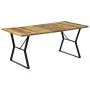 Recycled solid wood dining table 180x90x76 cm by vidaXL, Kitchen and dining tables - Ref: Foro24-247946, Price: 272,20 €, Dis...