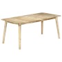 Esstisch aus massivem Mangoholz, 180 x 90 x 76 cm von vidaXL, Küchen- und Esstische - Ref: Foro24-282720, Preis: 400,69 €, Ra...