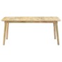 Esstisch aus massivem Mangoholz, 180 x 90 x 76 cm von vidaXL, Küchen- und Esstische - Ref: Foro24-282720, Preis: 400,69 €, Ra...