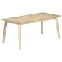 Esstisch aus massivem Mangoholz, 180 x 90 x 76 cm von vidaXL, Küchen- und Esstische - Ref: Foro24-282720, Preis: 340,16 €, Ra...
